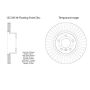 CENTRIC PARTS 125.34134 Centric Premium High Carbon Alloy Brake Rotor