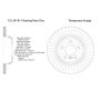 CENTRIC PARTS 125.34141 Centric Premium High Carbon Alloy Brake Rotor