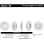 CENTRIC PARTS 125.34144 Centric Premium High Carbon Alloy Brake Rotor