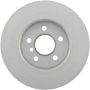 CENTRIC PARTS 125.34155 Centric Premium High Carbon Alloy Brake Rotor