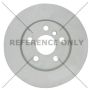 CENTRIC PARTS 125.34166 Centric Premium High Carbon Alloy Brake Rotor