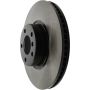 CENTRIC PARTS 125.34184 Centric Premium High Carbon Alloy Brake Rotor