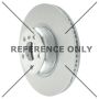 CENTRIC PARTS 125.34195 Centric Premium High Carbon Alloy Brake Rotor