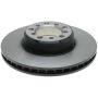 CENTRIC PARTS 125.35017 Centric Premium High Carbon Alloy Brake Rotor