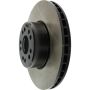 CENTRIC PARTS 125.35023 Centric Premium High Carbon Alloy Brake Rotor