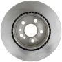 CENTRIC PARTS 125.35024 Centric Premium High Carbon Alloy Brake Rotor