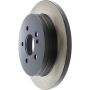 CENTRIC PARTS 125.35037 Centric Premium High Carbon Alloy Brake Rotor