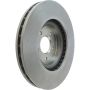CENTRIC PARTS 125.35046 Centric Premium High Carbon Alloy Brake Rotor