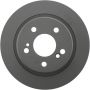CENTRIC PARTS 125.35051 Centric Premium High Carbon Alloy Brake Rotor