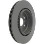 CENTRIC PARTS 125.35067 Centric Premium High Carbon Alloy Brake Rotor