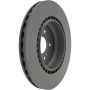 CENTRIC PARTS 125.35076 Centric Premium High Carbon Alloy Brake Rotor