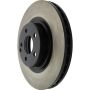 CENTRIC PARTS 125.35080 Centric Premium High Carbon Alloy Brake Rotor