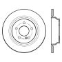 CENTRIC PARTS 125.35098 Centric Premium High Carbon Alloy Brake Rotor