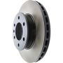 CENTRIC PARTS 125.35106 Centric Premium High Carbon Alloy Brake Rotor