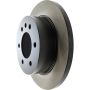 CENTRIC PARTS 125.35107 Centric Premium High Carbon Alloy Brake Rotor