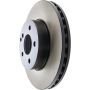 CENTRIC PARTS 125.35109 Centric Premium High Carbon Alloy Brake Rotor