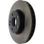 CENTRIC PARTS 125.35110 Centric Premium High Carbon Alloy Brake Rotor