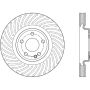 CENTRIC PARTS 125.35150 Centric Premium High Carbon Alloy Brake Rotor