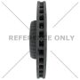 CENTRIC PARTS 125.35164 Centric Premium High Carbon Alloy Brake Rotor