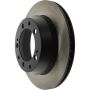 CENTRIC PARTS 125.37007 Centric Premium High Carbon Alloy Brake Rotor