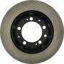 CENTRIC PARTS 125.37007 Centric Premium High Carbon Alloy Brake Rotor