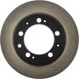 CENTRIC PARTS 125.37007 Centric Premium High Carbon Alloy Brake Rotor