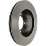 CENTRIC PARTS 125.37024 Centric Premium High Carbon Alloy Brake Rotor