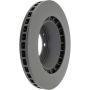 CENTRIC PARTS 125.37025 Centric Premium High Carbon Alloy Brake Rotor