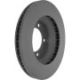 CENTRIC PARTS 125.37030 Centric Premium High Carbon Alloy Brake Rotor