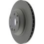 CENTRIC PARTS 125.37044 Centric Premium High Carbon Alloy Brake Rotor