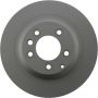 CENTRIC PARTS 125.37044 Centric Premium High Carbon Alloy Brake Rotor
