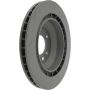 CENTRIC PARTS 125.37044 Centric Premium High Carbon Alloy Brake Rotor