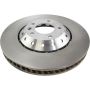CENTRIC PARTS 125.37081 Centric Premium High Carbon Alloy Brake Rotor