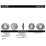 CENTRIC PARTS 125.37082 Centric Premium High Carbon Alloy Brake Rotor