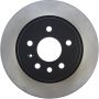 CENTRIC PARTS 125.38013 Centric Premium High Carbon Alloy Brake Rotor