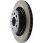 CENTRIC PARTS 125.38015 Centric Premium High Carbon Alloy Brake Rotor