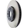 CENTRIC PARTS 125.38016 Centric Premium High Carbon Alloy Brake Rotor