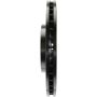 CENTRIC PARTS 125.38016 Centric Premium High Carbon Alloy Brake Rotor