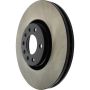 CENTRIC PARTS 125.38020 Centric Premium High Carbon Alloy Brake Rotor