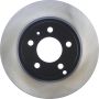 CENTRIC PARTS 125.39020 Centric Premium High Carbon Alloy Brake Rotor