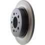 CENTRIC PARTS 125.39021 Centric Premium High Carbon Alloy Brake Rotor