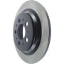 CENTRIC PARTS 125.39024 Centric Premium High Carbon Alloy Brake Rotor