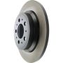 CENTRIC PARTS 125.39025 Centric Premium High Carbon Alloy Brake Rotor