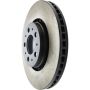 CENTRIC PARTS 125.39026 Centric Premium High Carbon Alloy Brake Rotor