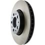 CENTRIC PARTS 125.39029 Centric Premium High Carbon Alloy Brake Rotor