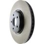 CENTRIC PARTS 125.39038 Centric Premium High Carbon Alloy Brake Rotor