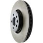 CENTRIC PARTS 125.39042 Centric Premium High Carbon Alloy Brake Rotor