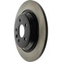CENTRIC PARTS 125.39043 Centric Premium High Carbon Alloy Brake Rotor