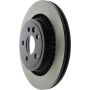 CENTRIC PARTS 125.39047 Centric Premium High Carbon Alloy Brake Rotor