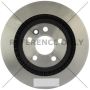 CENTRIC PARTS 125.39055 Centric Premium High Carbon Alloy Brake Rotor